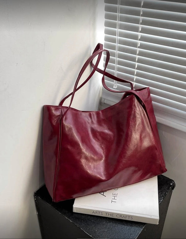 Shein bag - burgundy